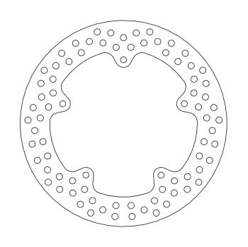 BRAKE DISC HALO REAR