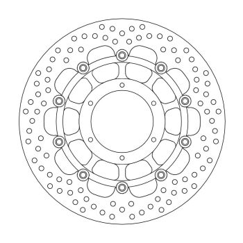 BRAKE DISC HALO FLOAT FT