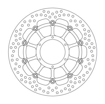 BRAKE DISC HALO FLOAT FT