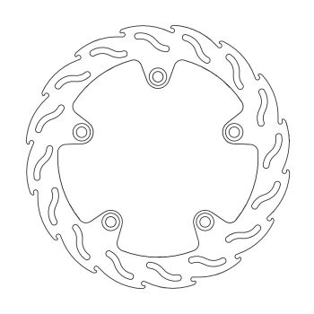 BRAKE DISC FLAME REAR