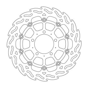 BRAKE DISC FLAME FLOAT FT R