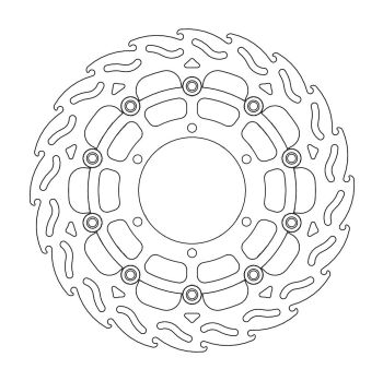 BRAKE DISC FLAME FLOAT FT R