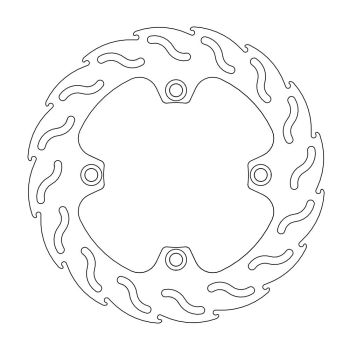 BRAKE DISC FLAME REAR