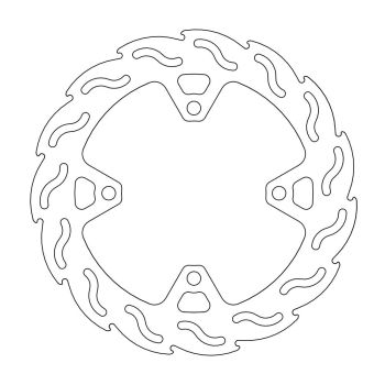 BRAKE DISC FLAME REAR