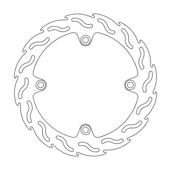 BRAKE DISC FLAME REAR