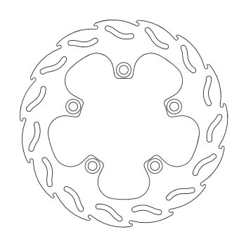 BRAKE DISC FLAME REAR