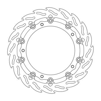 BRAKE DISC FLAME RACING FT R