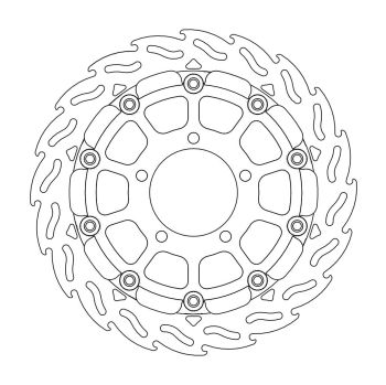 BRAKE DISC FLAME RACING FT R