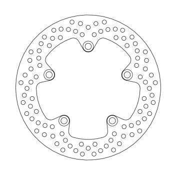 BRAKE DISC HALO REAR