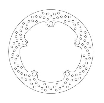 BRAKE DISC HALO FRONT