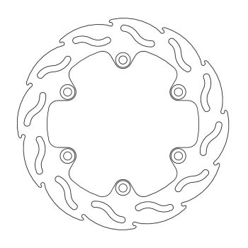 BRAKE DISC FLAME REAR