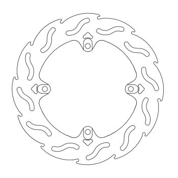 BRAKE DISC FLAME REAR