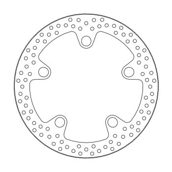 BRAKE DISC HALO FRONT