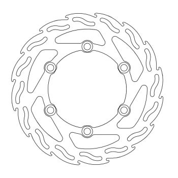 BRAKE DISC FLAME FRONT