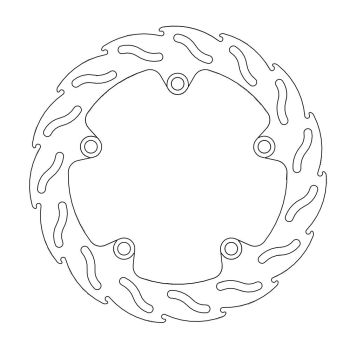 BRAKE DISC FLAME REAR