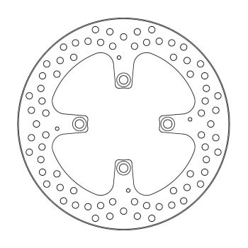 BRAKE DISC HALO REAR