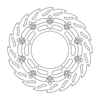 BRAKE DISC FLAME RACING FT L