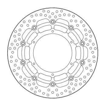 BRAKE DISC HALO FLOAT FT
