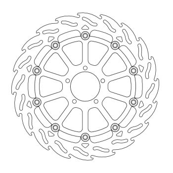 BRAKE DISC FLAME FLOAT FT R