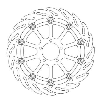 BRAKE DISC FLAME RACING FT R