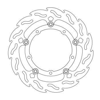BRAKE DISC FLAME FLOAT FT R