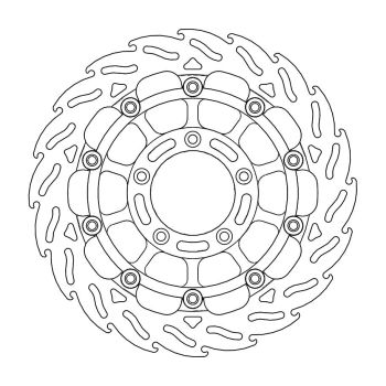 BRAKE DISC FLAME RACING FT R