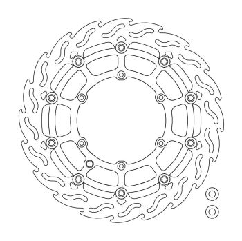 BRAKE DISC FLAME RACING SM FR