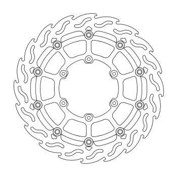 BRAKE DISC FLAME RACING SM FR