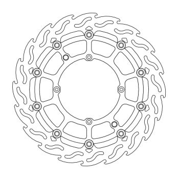 BRAKE DISC FLAME RACING SM FR