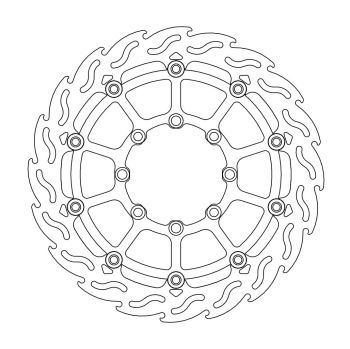 BRAKE DISC FLAME RACING SM FR