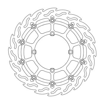 BRAKE DISC FLAME RACING SM FR