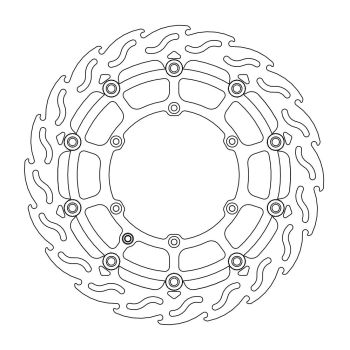 BRAKE DISC FLAME RACING SM FR