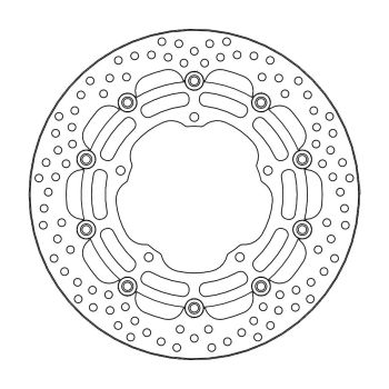 BRAKE DISC HALO FLOAT FT