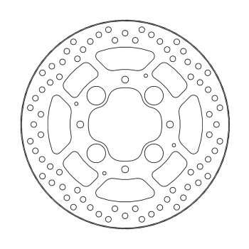 BRAKE DISC HALO REAR