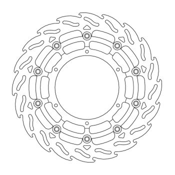 BRAKE DISC FLAME FLOAT FT R