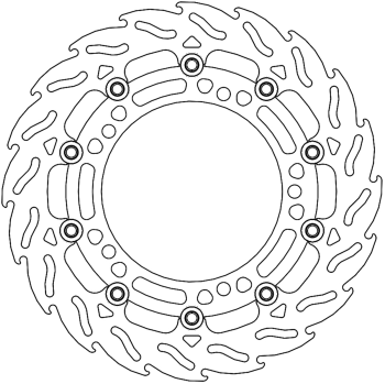 BRAKE DISC FLAME FLOAT FT L