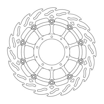 BRAKE DISC FLAME FLOAT FT L