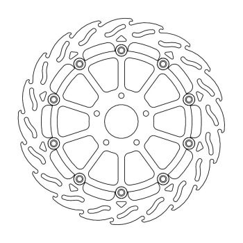 BRAKE DISC FLAME RACING SM FR