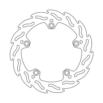 BRAKE DISC FLAME REAR