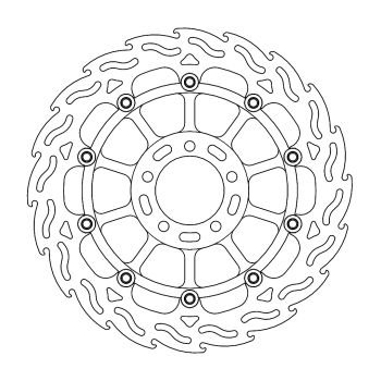 BRAKE DISC FLAME RACING FT R
