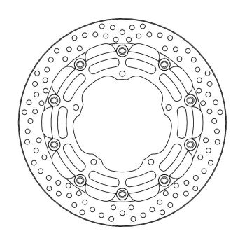 BRAKE DISC HALO T-FLOATER FT