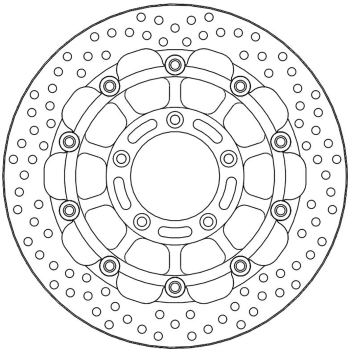 BRAKE DISC HALO T-FLOATER FT
