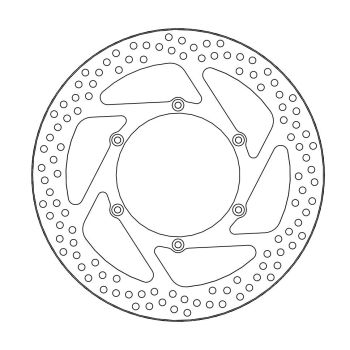 BRAKE DISC HALO FRONT