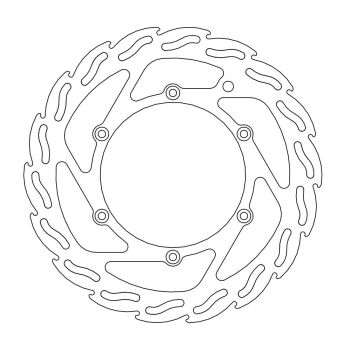 BRAKE DISC FLAME FRONT