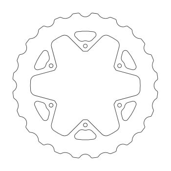 BRAKE DISC NITRO MUD REAR