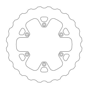 BRAKE DISC NITRO MUD REAR