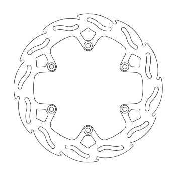 BRAKE DISC FLAME REAR