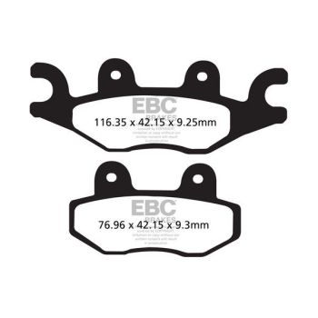 BRAKE PAD CARBON TT DIRT