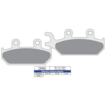 BRAKE PAD MX DP413