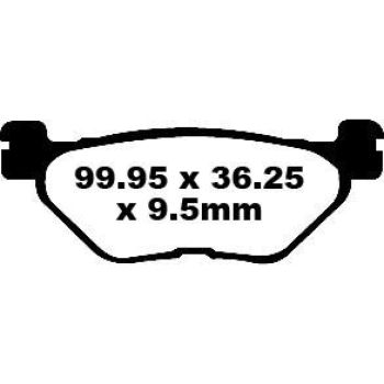 BRAKE PAD SINTERED HH